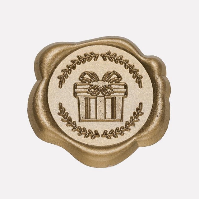 10 Pcs Lacquer Wax Label Seal Adhesive Stickers Fire Labels Invitation Stamp Sealing Ink Pad Envelope 05