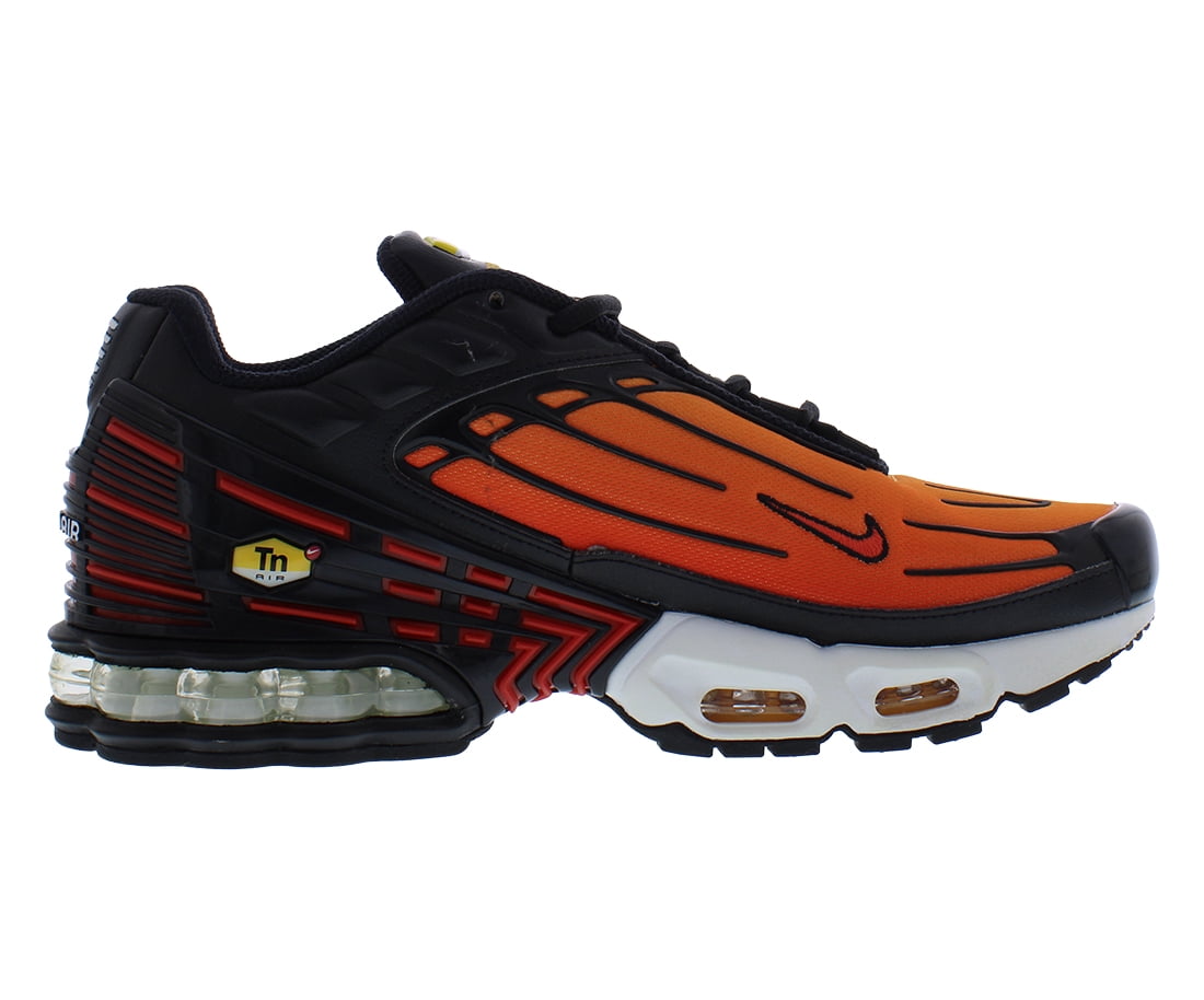 Nike Air Max Plus III Unisex Shoes Size 10, Color: Black/Pimento/Bright Ceramic