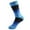Dark Blue, variant on Penkiiy High Socks for Men Men's Long Socks Striped High Waist Casual Trendy Socks Dark Blue Socks