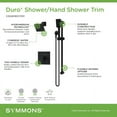 thumbnail image 4 of Symmons S3698BBZ15TRM Duro Hydromersion Pressure Balanced Shower System - Bronze, 4 of 7