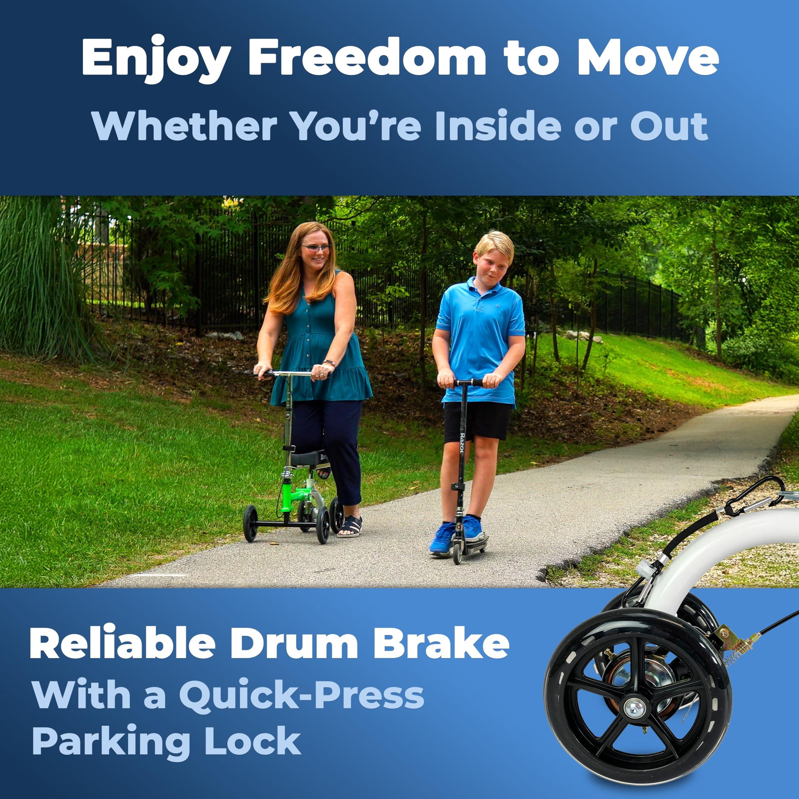 KneeRover GO Knee Scooter - Compact, Portable, Foldable for