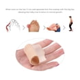 thumbnail image 4 of 4Pcs Gel Toe Separators Bunion Corrector for Overlapping Toe Fabric Toe Spacers with Soft Gel Lining for Hallux Valgus, 4 of 7