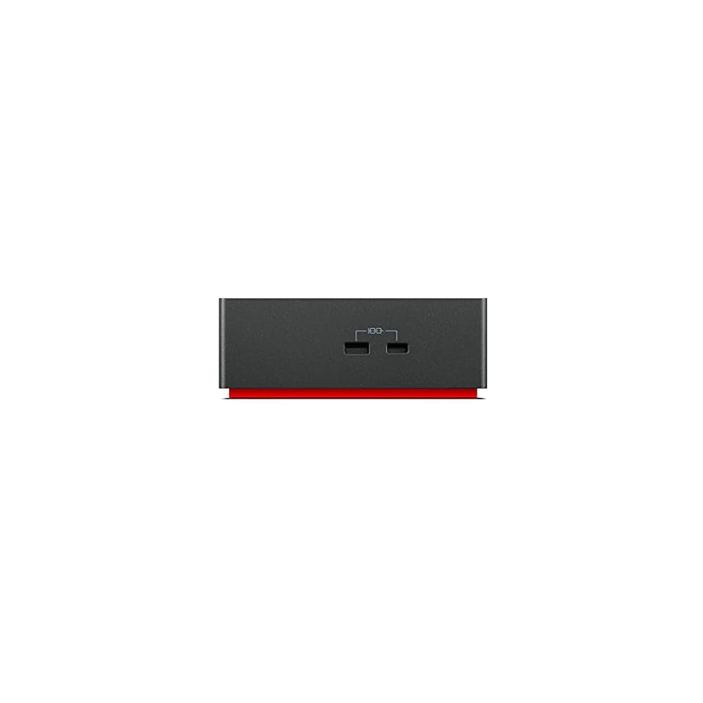 Restored Lenovo 40AY0090US ThinkPad Universal USB-C Docking Station – Dual Monitor Support, 4K HDMI & DisplayPort, 65W Power Delivery, USB-C Gen 2 (Refurbished)