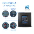thumbnail image 4 of Subwoofer Profesional 3 Vías Tubalcain 18 Steelpro 1600w Color Negro, 4 of 5