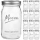 thumbnail image 1 of Frascos de vidrio Glassmagic de 950 ml, paquete de 12, boca ancha con tapas herméticas, 1 of 5