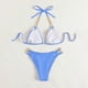 thumbnail image 3 of WILLBEST Traje de Baño con Curvas, Traje de Baño de Dos Piezas para Mujer, Bikini de Cintura Alta, conjunto de Bikini, 3 of 6