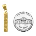 thumbnail image 3 of 14K Gold Ruler Charm, 3 of 5
