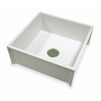 Mustee 63M SMC Fiberglass 24 x 24 Inch Square Mop Sink