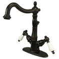 thumbnail image 1 of Kingston Brass KS1435PL Robinet de Lavabo Classique Mono - Bronze Huilé, 1 of 2