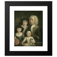 thumbnail image 2 of Hendrik Spilman 15x18 Black Modern Framed Museum Art Print Titled - Self Portrait with His Wife Sanneke Van Bommel and Their Two Children (1761 - 1784), 2 of 5