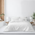 thumbnail image 2 of Carmel Linen Bleach White Comforter Set Queen, 2 of 5