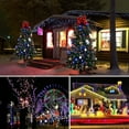 thumbnail image 4 of EONQY Christmas String Lights, 7M 50 LED Solar Christmas Lights Waterproof Christmas Fairy Lights for Outdoor Gardens Wedding Christmas Decorations, 4 of 9