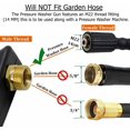 thumbnail image 4 of Replacement Pressure Washer Gun with Extension Wand,M22 14mm Fitting, 5 Nozzle Tips, 40 Inch, 4000 PSI, 4 of 6
