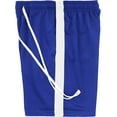 thumbnail image 4 of Hat and Beyond Men's Athletic Stripe Track Shorts with Drawstring, 4 of 5