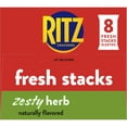 thumbnail image 3 of RITZ Fresh Stacks Zesty Herb Crackers, Travel Snacks, 11.8 oz (8 Multi Snack Packs), 3 of 17