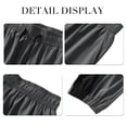 thumbnail image 4 of AZoiNM Men's Loose Fit Joggers Colorblock Ankle Cuff Drawstring Nylon Spandex Outdoor Casual Pants, 4 of 4
