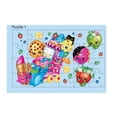 Shopkins 7 Wood Jigsaw Puzzles in Wood Storage Box - Walmart.com