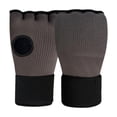 thumbnail image 1 of Siruishop Gants de Boxe Demi-Doigt pour Sparring MMA Muay Thai Gris Foncé, 1 of 8