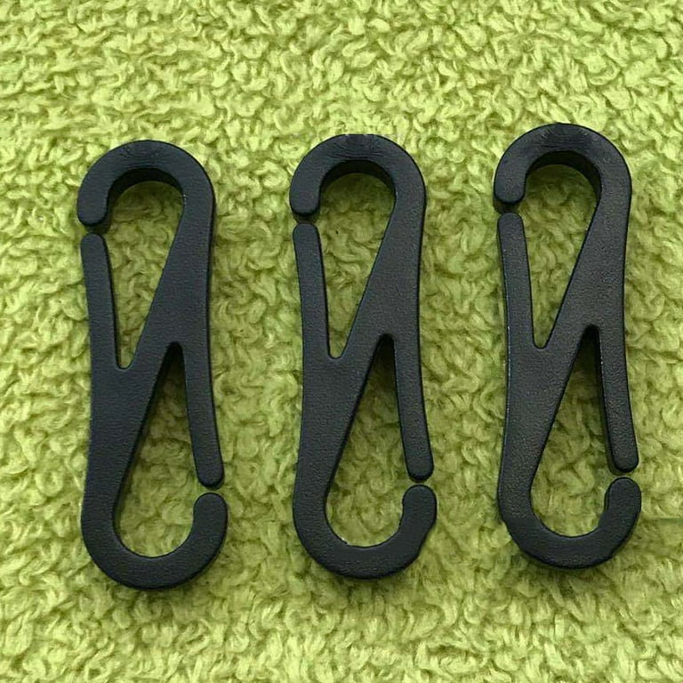 Plastic Hanging Buckle Multifunctional Hooks Lanyard Snap Clip Hook For  Lanyards Key Chain Zipper Pull New