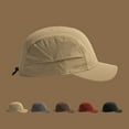 thumbnail image 5 of Adjustable Baseball Caps Hip Hop Quick Dry Short Brim Golf Dad Hat Sun Protection Cotton Snapback Caps Men Women grey, 5 of 5