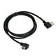 thumbnail image 5 of USB2.0-A Right Bend Male To USB-B Right Bend Male Printers Cable, 1m Black Scanner Cord High Speed Plastic Mini Size  For Data Transmission ANGGREK Scanner Cord, 5 of 8