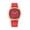 Red -AE34, variant on Resicozy Wrist Watch for Women Leather Strap Watches Business Work Casual Dial Quartz Round Watch 2026 Red
