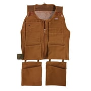 Bucket Boss Canvas SuperVest Large/Extra Large Work, in Brown, 80450 Organizers