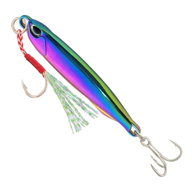 Señuelo de pesca de 7 g, aleación de zinc, 4,5 cm, señuelo de pesca duro, aparejos de pesca (estilo F) FLhrweasw Nuevo