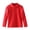 Red, variant on Otqutp Girls Crew Neck Top Soft Long Sleeve Pullover Shirt Solid Color Fleece Pullover Top for Kids Layered Shirt Blouse