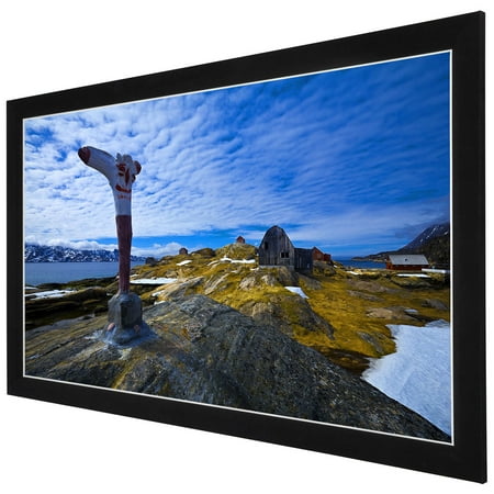 Projector Screen With Frame Yescom 100