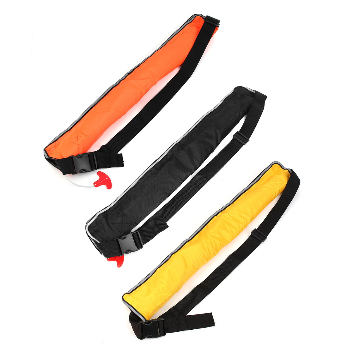 Details about   Auto Inflatable Belt Waist Life Buoy Ring Jacket Hoop Sailing Boating  1 