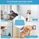 thumbnail image 4 of Alfombrillas para lamer para perros y gatos, cuenco para perros de alimentación lenta, alfombrilla para tratar el aburrimiento y el alivio de la ansiedad MFZFUKR CPB-US-CJZ606-1, 4 of 5