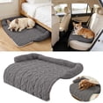 thumbnail image 1 of Soothing Pet Bed Mat Anxiety Calming Cushion Protector for Cats and Dogs Indoor Use, 1 of 5