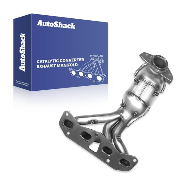 AutoShack Exhaust Manifold Catalytic Converter Kit | Replacement for 2005-2006 Nissan Altima 2006 Nissan Sentra | 2-PC