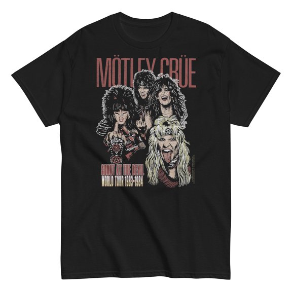 Motley Crue - Shout at the Devil Unisex T-Shirt - Black - Small