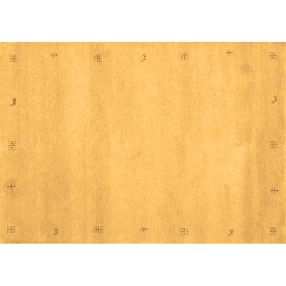 Ahgly Company Indoor Rectangle Abstract Brown Contemporary Area Rugs, 8' x 12'