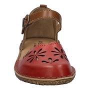 Josef Seibel Women's Rosalie 04 Sandal Rubin Kombi (Ruby Red Combo) - 79504-476471