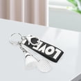 thumbnail image 4 of Creatieve Bádminton Colgador Polsband Lanyard Colgador Colgador Colgador Negro, 4 of 7