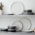 thumbnail image 5 of Noritake ColorStax Ombre Jet 12-Piece Dinnerware Set, Service for 4, 5 of 7