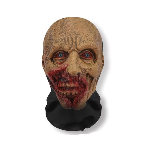 Halloween Creepy Zombie Mask, Spooky Mesh Scary Hood, Halloween Style Costume Accessory for Party Cosplay Dress Up