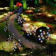 thumbnail image 4 of Luces solares de jardín para exteriores, impermeables, decorativas, para jardín, patio, camino y decoración navideña., 4 of 5
