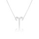 thumbnail image 4 of Collar de Amistad Jumpingount Ins Doce Signo del zodiaco Aries Plata 10piezas, 4 of 5