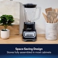 thumbnail image 2 of Oster Turbo 5-Speed Black Countertop Blender, Kitchen Blender, Blender for Smoothies, 2 of 7
