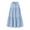 Light Blue, variant on Women's Ruffle Tiered Maxi Skirt, Drawstring Elastic Waisted A-Line Solid Color Long Boho Skirts Goth Skirt Black XXL