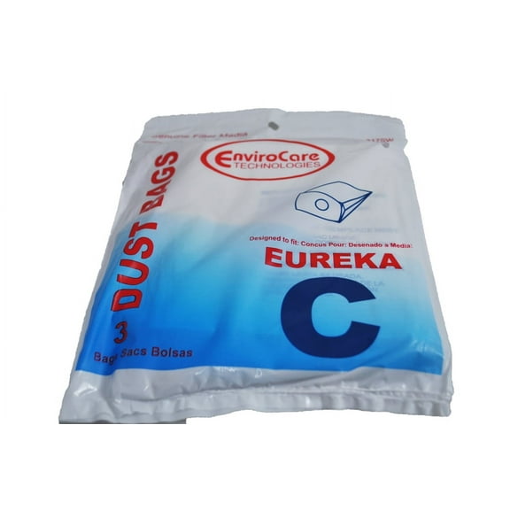 6 Compatible with Eureka C Allergy Mighty Might canister Vacuum Bags, White Westinghouse, Floors