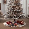 thumbnail image 4 of KLL Christmas Tree Skirt,Party Decorations Farmhouse for Christmas Decorations Holiday Party 30" -Cute Forest Mushrooms, 4 of 6