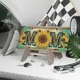 thumbnail image 3 of License Plate, Sunflower themed Mom Design Decorative Front,Personalized Stainless Steel License Plate Cover For Men Women,12.2" X 6.2", 3 of 6
