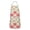 Pioneer Flower Floral-1, variant on Pioneer Flower Floral Print Pattern Apron for Women and Men, Cotton Linen Waterproof with Pockets, Adjustable, 33x27 Inch for Kitchen, Gardening, BBQ, Salon