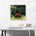 thumbnail image 2 of ARTCANVAS Massif Of Flowers Garden Of Petit Gennevilliers Canvas Art Print by Gustave Caillebotte - Size: 18" x 18" (0.75" Deep), 2 of 9