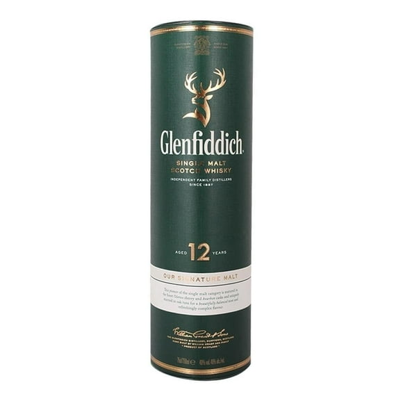 Whisky Glenfiddich Single Malt Escocés 12 Años 750 ml